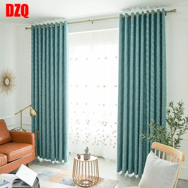 

Modern Curtains for Living Dining Room Bedroom Simple Curtains Pink Gray Light Green Dark Green Four Colors Optional ModernTulle