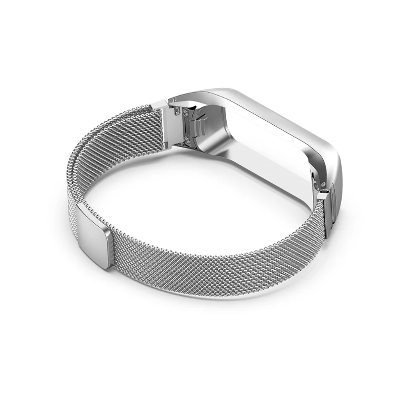 

Magnetic Stainless Steel Replacement Watch Band Strap for -Samsung -Galaxy Fit2 SM-R220 Bracelet X6HB