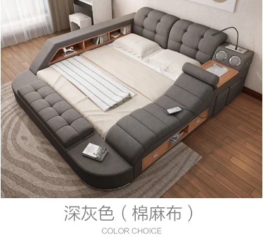 Рама для кровати из натуральной кожи современные мягкие мебель спальни кровать |