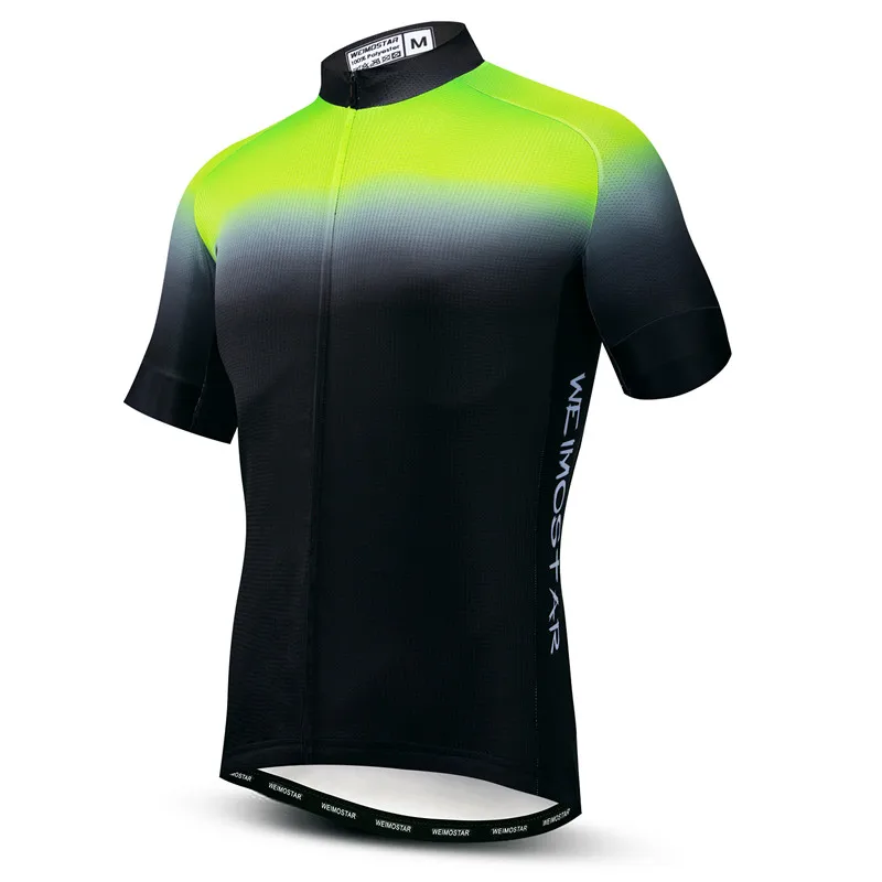 Color 5 Weimostar для мужчин Велоспорт Джерси короткий рукав велосипед рубашка Лето mtb велосипед Джерси Pro команда одежда велосипедная Майо Ciclismo - Цвет: Color 5