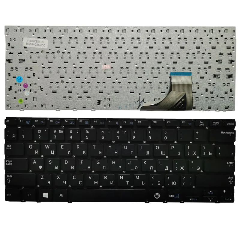 Новая русская клавиатура для ноутбука Samsung NP 530U3B 530U3C 532U3C 535U3C 540U3C RU - купить по