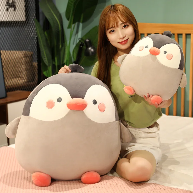 

Cute Dumpling Penguin Dolls Healing Soft Sleeping Doll Multicolor Children's Day Birthday Gifts Home Decoration