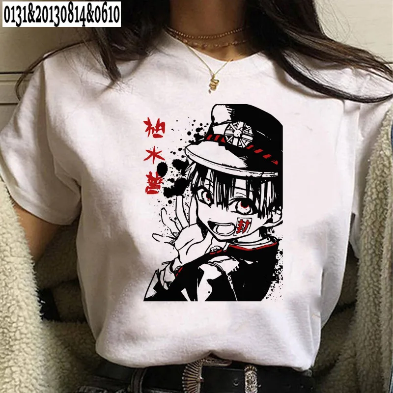

Hot Toilet Bound Hanako Kun Graphic Tees Women Kawaii Japanese Anime T Shirt Funny Cartoon Summer Tops Unisex T-shirt Female