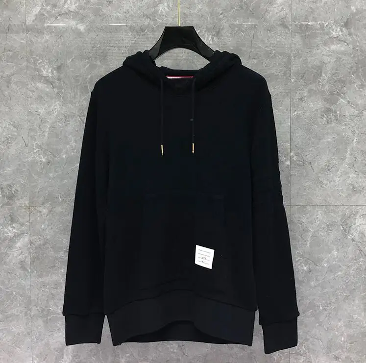 Модная брендовая весенняя одежда с капюшоном TB THOM свободная хлопковая куртка для