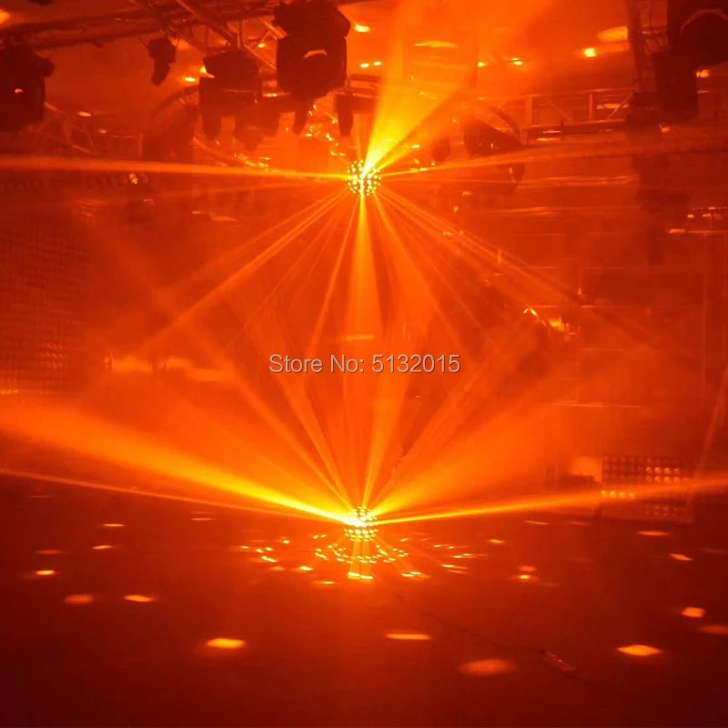 Звуковой эффект для дискотеки 5 х18 Вт RGBWA + UV LED Magic Ball 98 Eyes Pro Audio дома вечерние