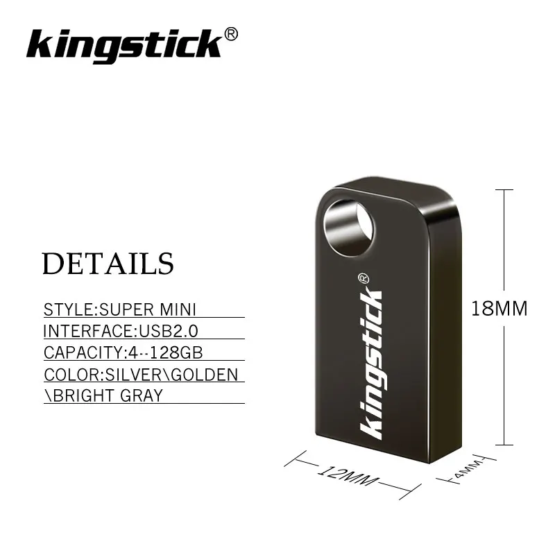 Super Mini Usb флэш-накопитель 128 Гб 64 ГБ 32 USB 2 0 металлический 16 8 4 флэш-память pen Drive |