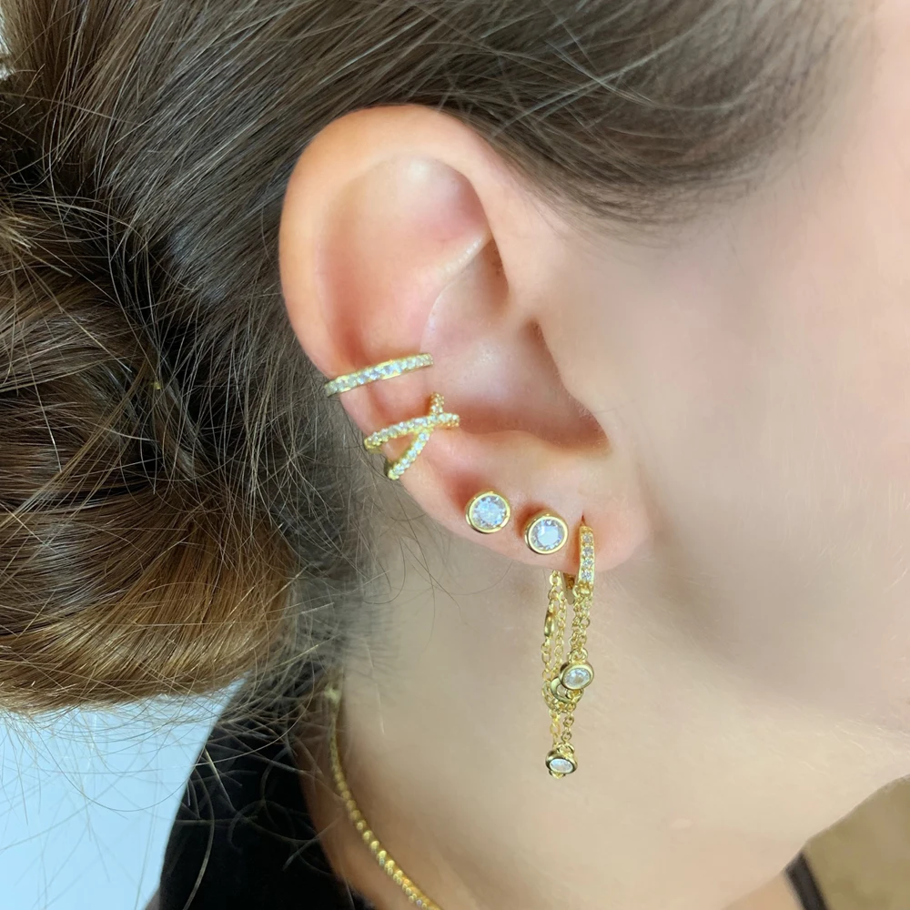 Женские серьги-кольца из серебра 925 пробы с кисточками | Украшения и аксессуары