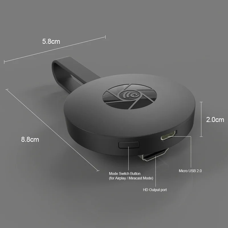 MiraScreen G2 TV Stick беспроводной HDMI-совместимый ключ приемник 2 4G Wifi 1080P Dongle Miracast Airplay DLNA