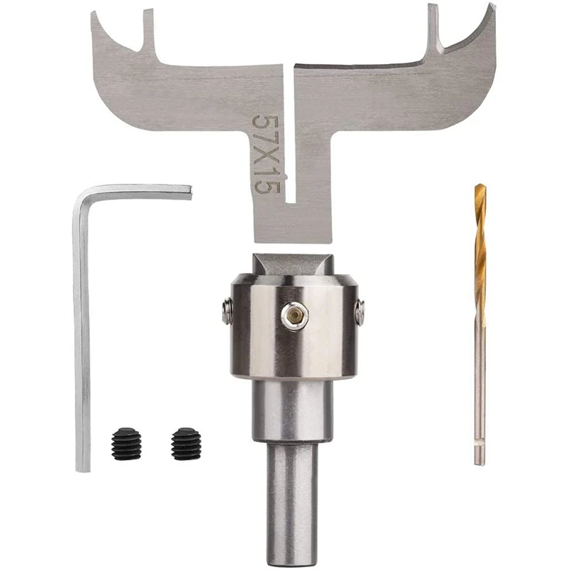 

Bracelet Milling Cutter, Woodworking Bracelet Ring Blades High Speed Steel Wood Drill Tool For CNC Machine Router Bit