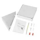 Мощное триугольное настенное бра, суперъяркое 1 Вт светодиодное настенное освещение, портативная лампа для внутреннего дворика, прочный современный декоративный светильник