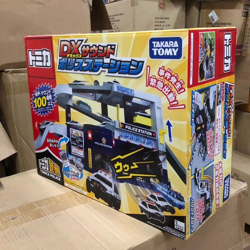 Автостоянка TAKARA TOMY Plarail светильник для парковки из сплава музыкальная модель