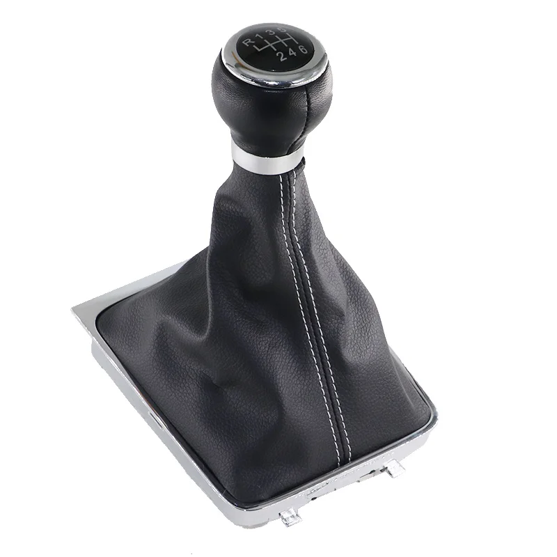 Настольная лампа из хрома и кожа автомобильная ручка переключения передач рычаг