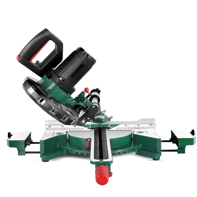 Торцовочная пила LUXTER 8 дюймов 210 мм скользящая Одиночная скошенная с лазерным