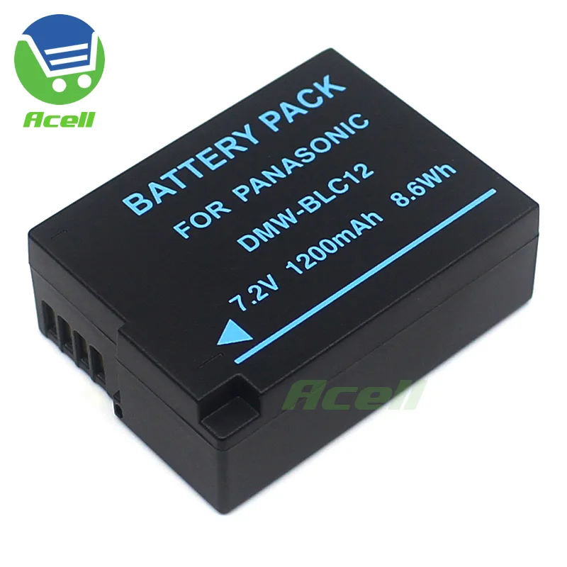 

DMW-BLC12E DMW-BLC12PP Battery for Panasonic DC-G90 G91 G95 G99 FZ1000M2 DMC-G6 G7 G8 G80 G81 GX8 G85 GH2 FZ2000 FZ2500 Camera
