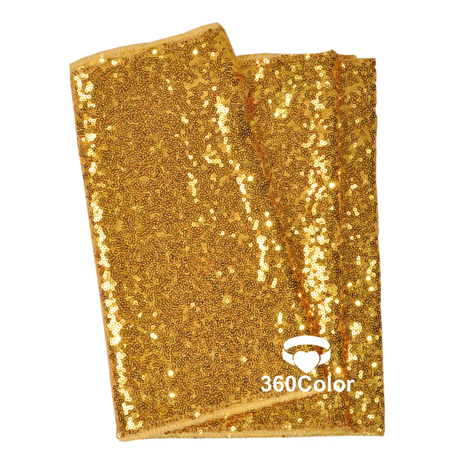 Gold 30x275 см, скатерть с золотыми блестками, украшение для свадебного стола, серебряная, розовая, Золотая скатерть, девичник, вечерние украшения - Цвет: Gold