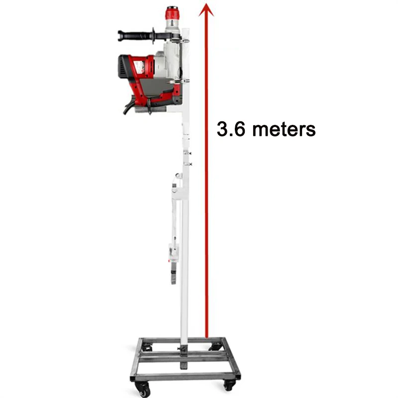 

220V 3600mm Roof Hole Drilling Machine Hanging Rib Bracket Planting Lifter Ceiling Telescopic Automatic Electric Driller