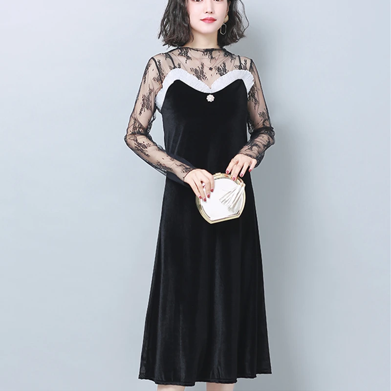 OllyMurs 2019 New Women Velour Dress Vintage Spaghetti Strap Long Dresses Sleeveless Black Maxi Vestidos Ladies Sexy Sundress | Женская