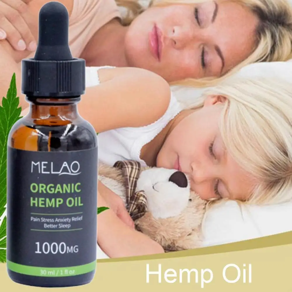 30 мл органическое эфирное масло био-активное конопляное капли травяное уход за