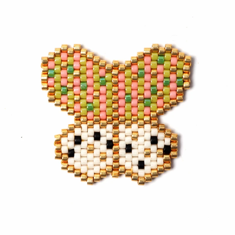 FAIRYWOO 10 шт./лот богемные подвески бабочки ожерелье и браслеты бусины для