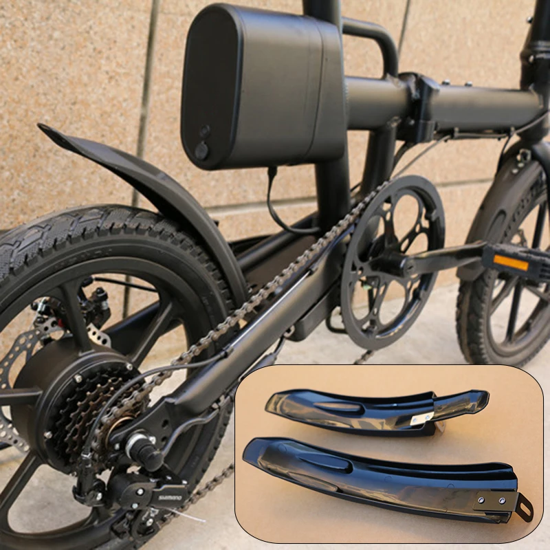 

1 Pair 14-18 Inch Bike Mountain Bike Mud Guard Universal Fender Tough Mudguard Bicycle Electric Scooter Accessories