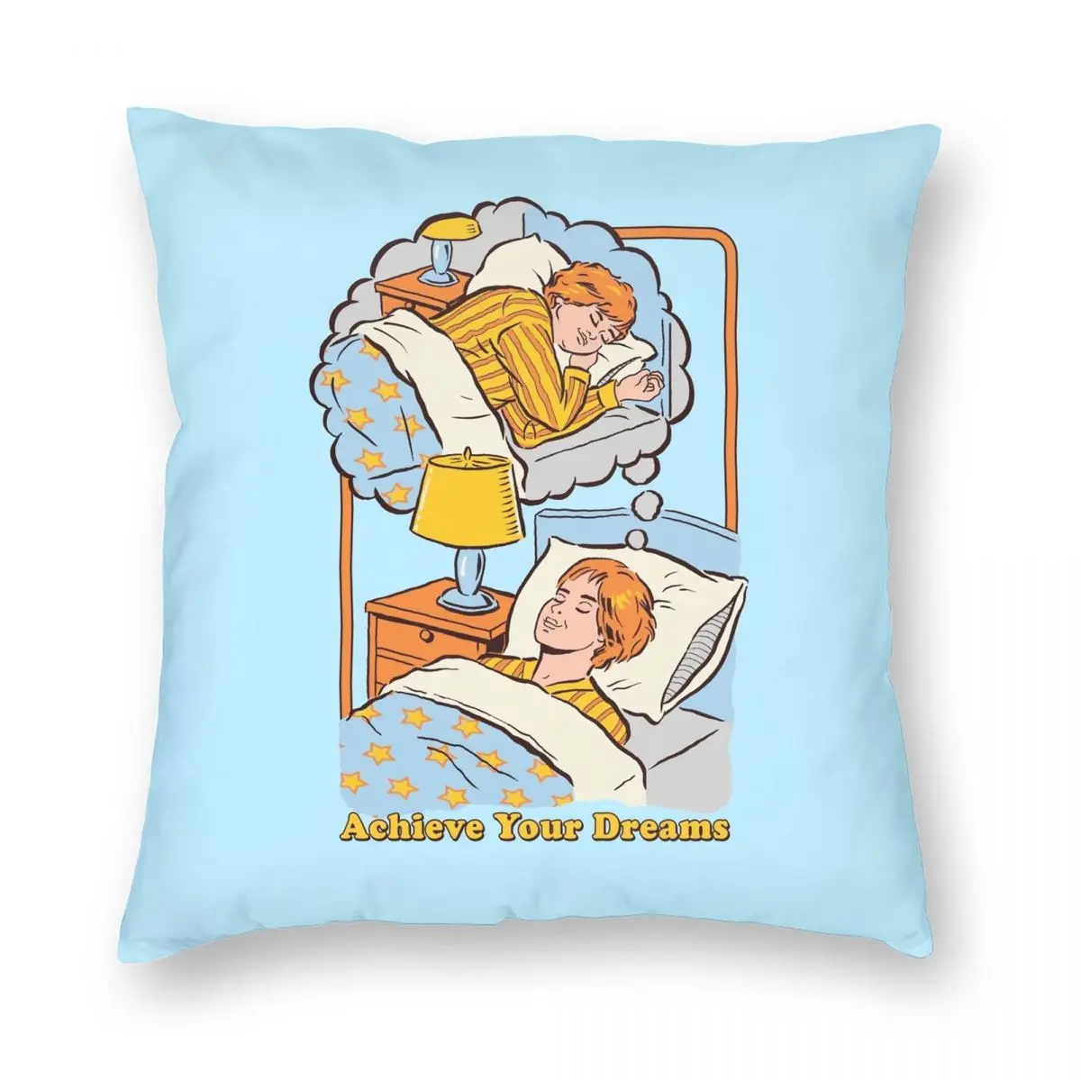 

Наволочка из полиэстера и льна на молнии