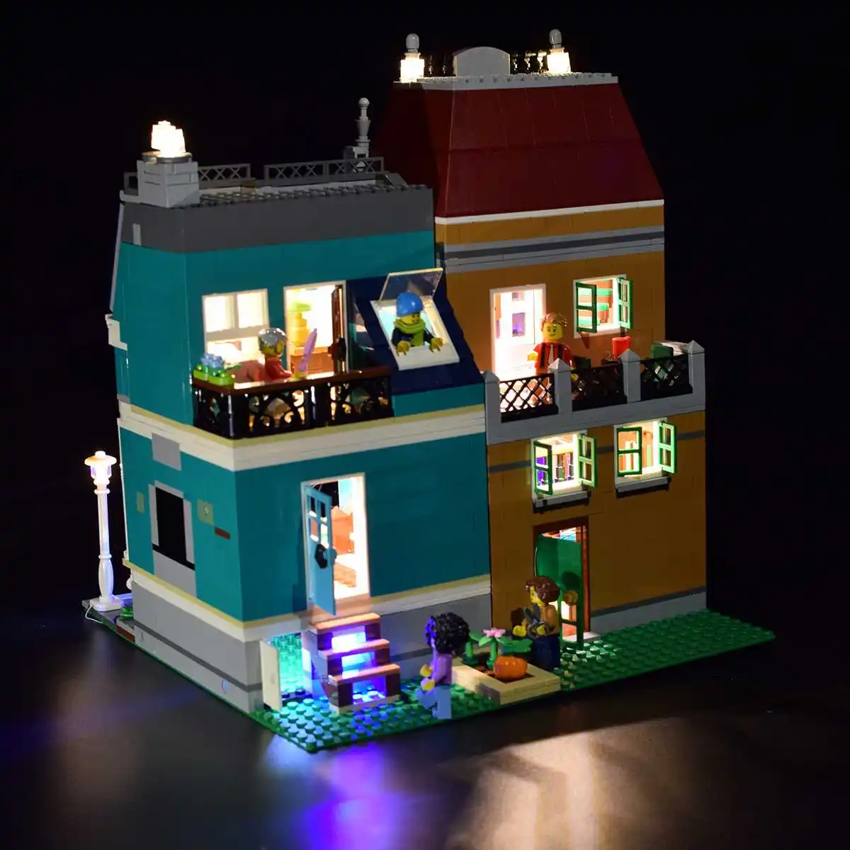 Набор со светодиодной подсветкой для 10270 года творца модульный книжный магазин