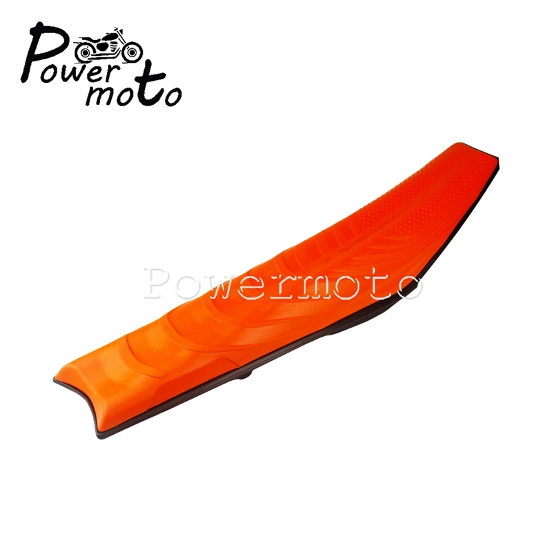 Мотокросс черный/оранжевый мягкое сиденье Подушка для EXC EXC-F SX SX-F XC XC-F 125 250 350 450 500