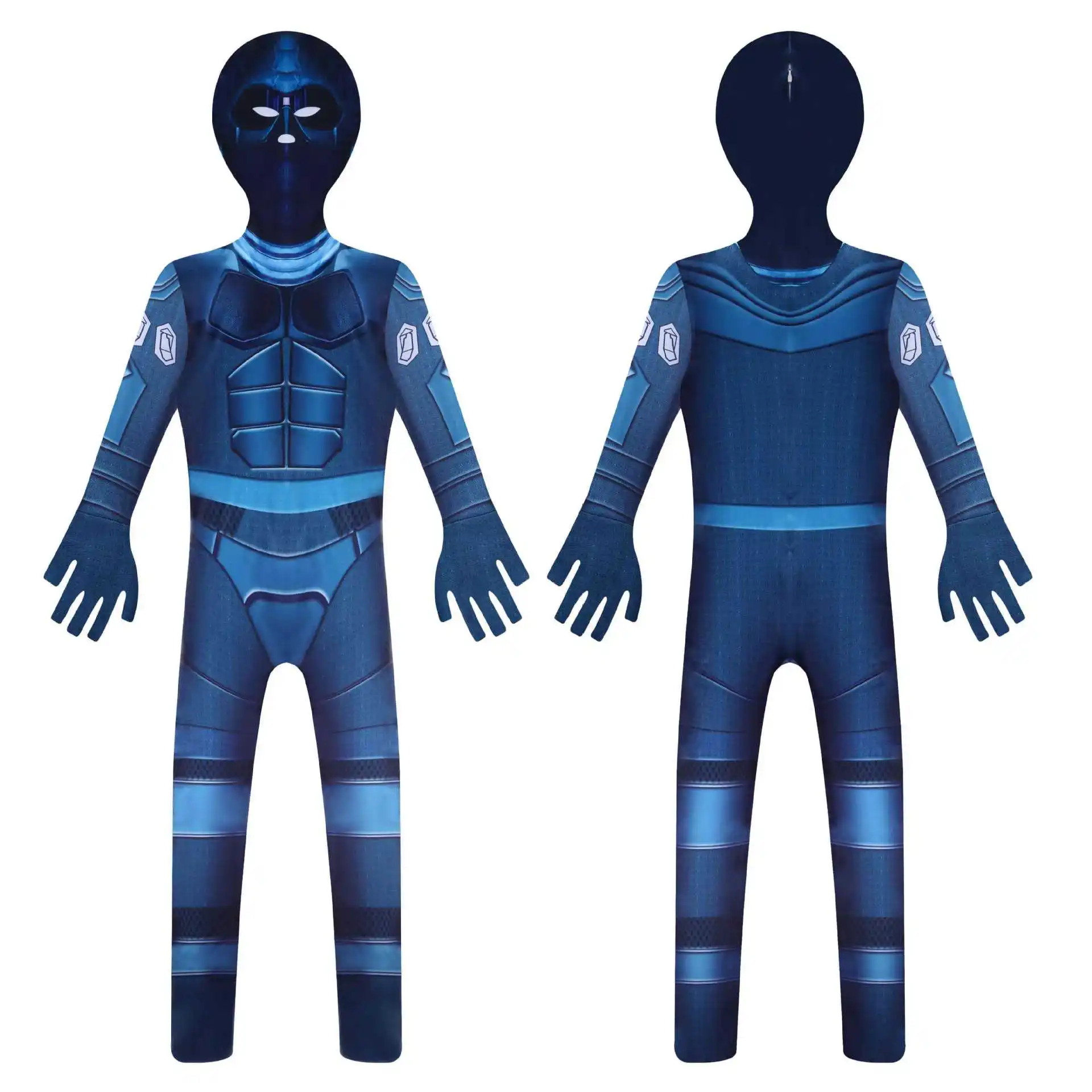 Костюм на Хэллоуин для мальчиков детский комбинезон супергероя косплея смерти