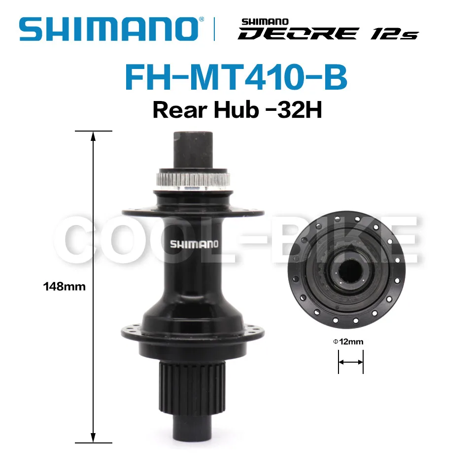 Shimano FH MT510 MT500 MT410 MT401 1X12 скоростная Задняя втулка Boost HB Передняя для горного