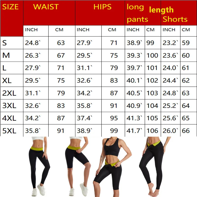 New Body Shaper Pants Sauna Shapers Hot Sweat Sauna Effect Slimming Pants Fitness Short Shapewear Workout Leggings Fitness Pants