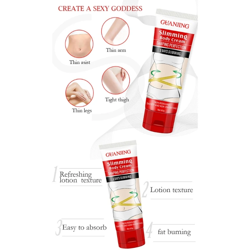 Горячий крем сжигатель жира пота для похудения живота талии и бедер | Красота