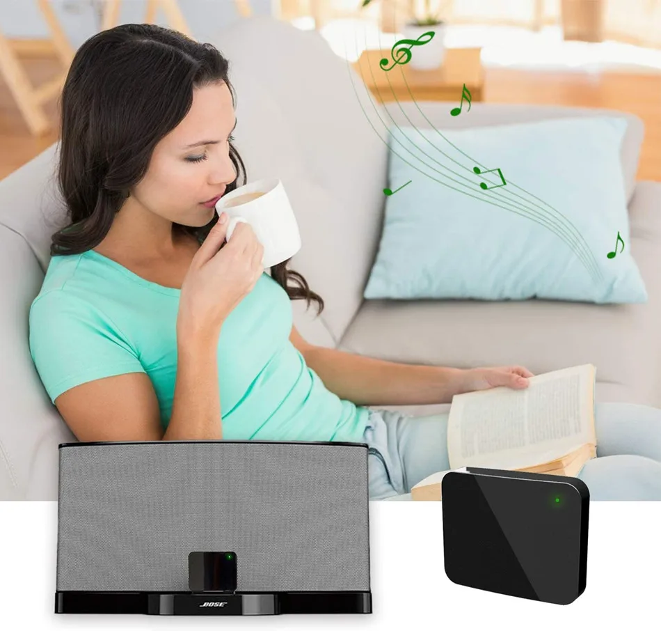 Беспроводной 30-контактный адаптер Bluetooth 5 0 аудиоприемник для Bose Sounddock II iPhone iPod
