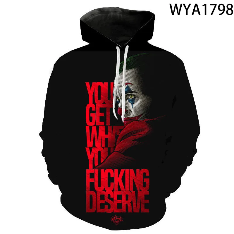 

Joker 2 New Summer Kids Children Hoodies Brand Hoodie 3D Printed Hoodie For men's Breathable Outdoor Fashionable Cool