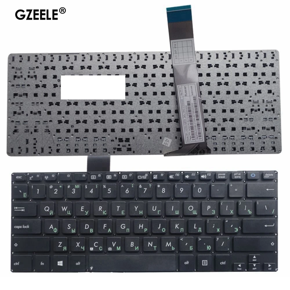 Русская клавиатура для ASUS VivoBook S300 S300C S300CA S300K S300KI Клавиатура для ноутбука RU