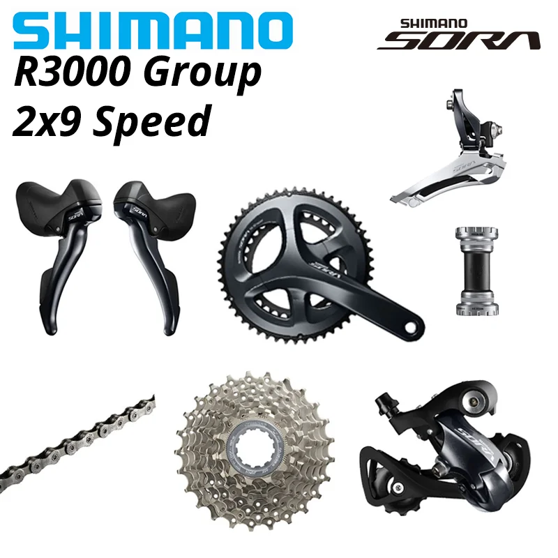 SHIMANO Сора R3000 9s режимная Группа 2x9S ST перемещения рычага переключения передач для
