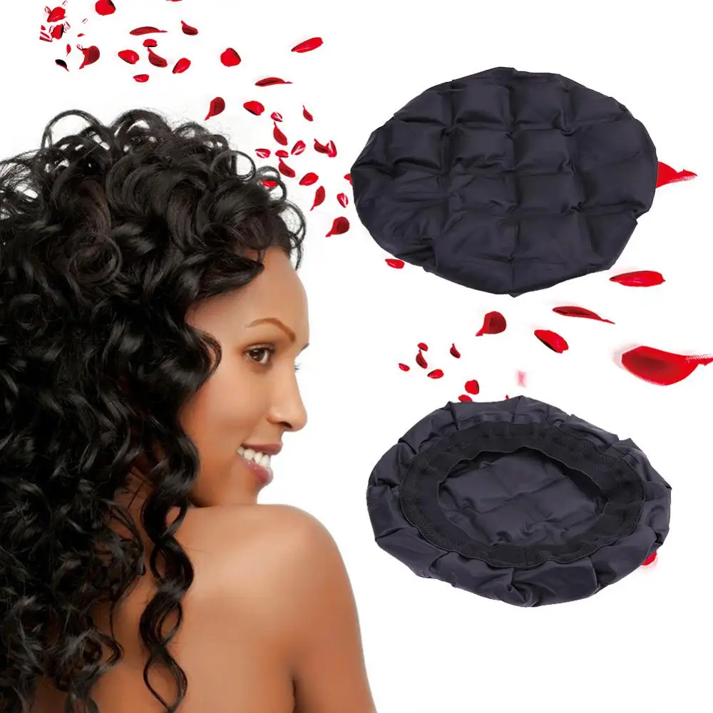 Шапочка для волос с холодным нагревом беспроводная шапочка тепловым гелем