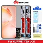Оригинальный экран 6,63 дюйма для Huawei Y9A, ЖК-дисплей, сенсорный экран, дигитайзер, деталь с рамкой для Huawei Y9A, FRL-22 FRL-23