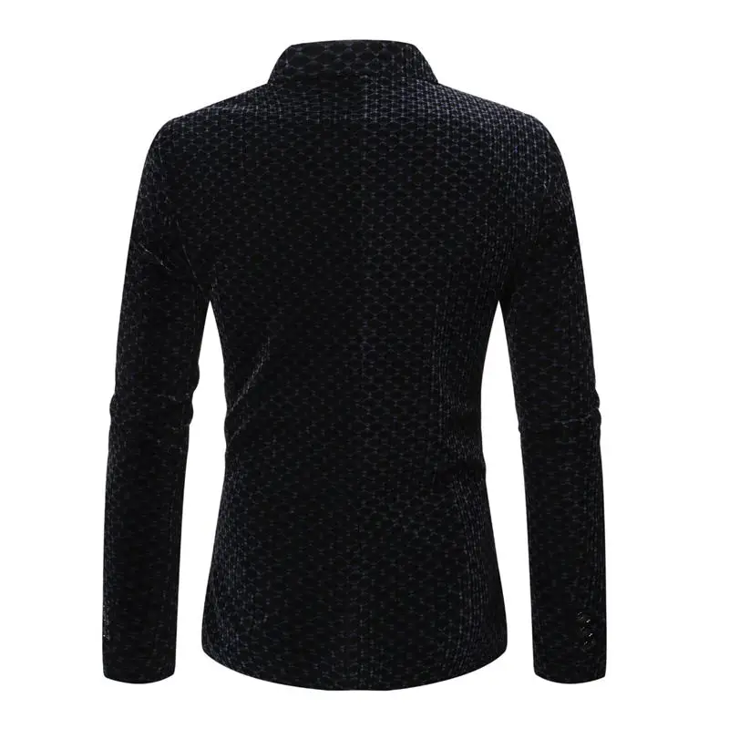 

2021 men's leisure contrasting color banquette collar suit, suitable for business parties of men's coat men's jacket