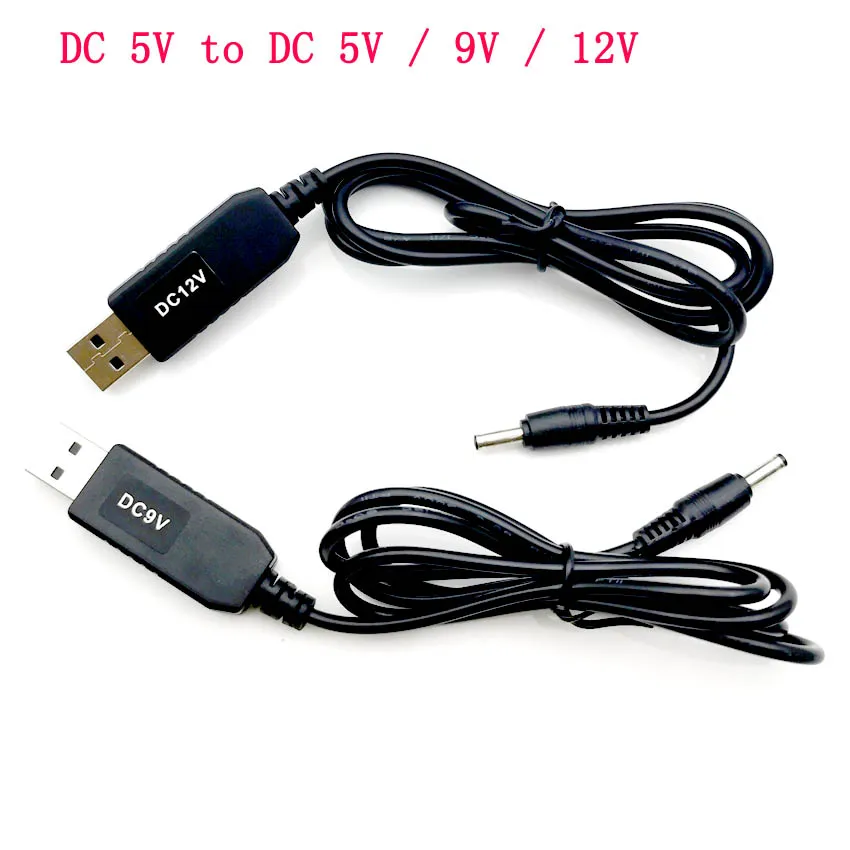 USB повышающий преобразователь постоянного тока от 5 В до 9 в 12 кабель + соединитель