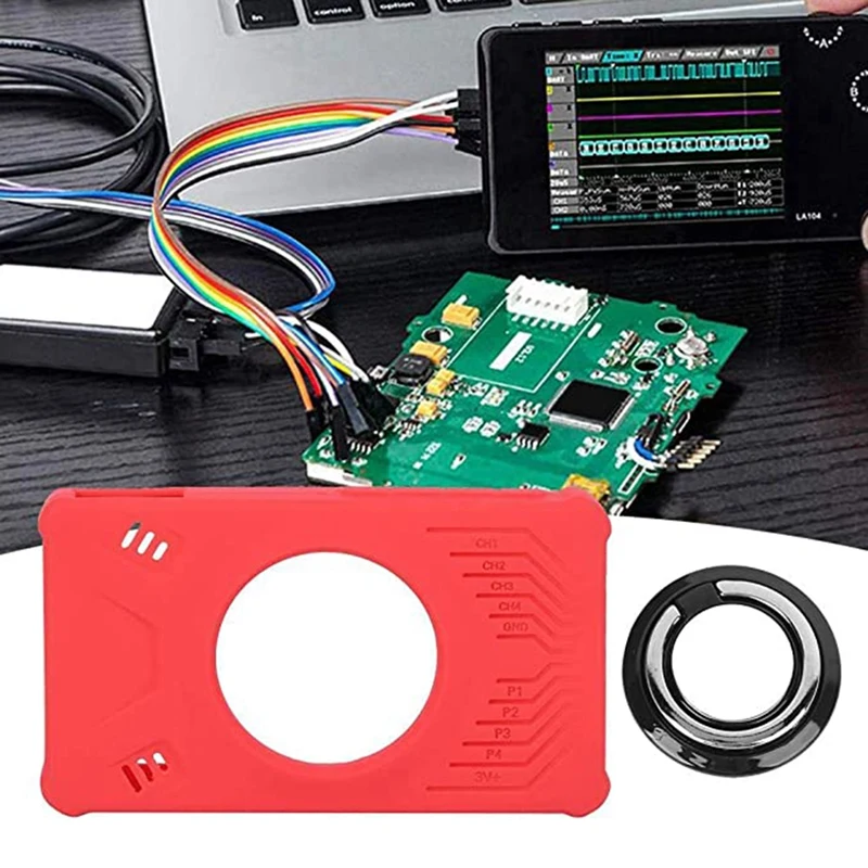 С крышкой для анализатора логики с кольцевым кронштейном логического прибора LA104