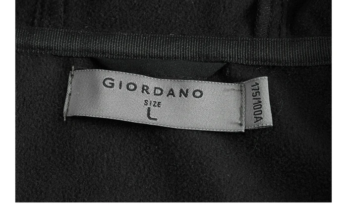 Giordano мужская куртка ветровка dreamer,с капюшоном и застежкой на молнии, имеется несколько цветовых решений данной модели