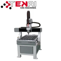 6090 6012 small cnc machines cnc router china price 3d milling machine with t slot table