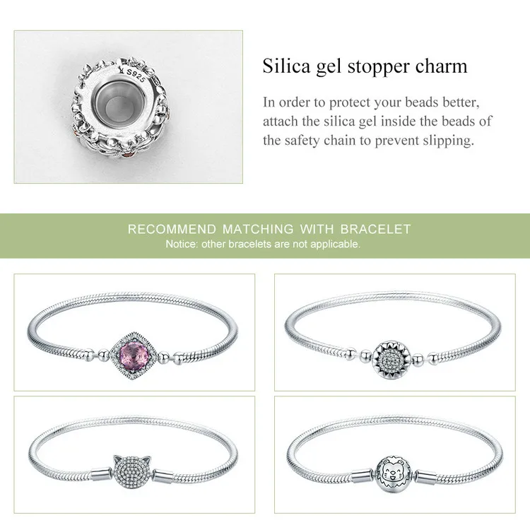 Женское колье из серебра 100% пробы с цветком Маргаритки|Бусины| |