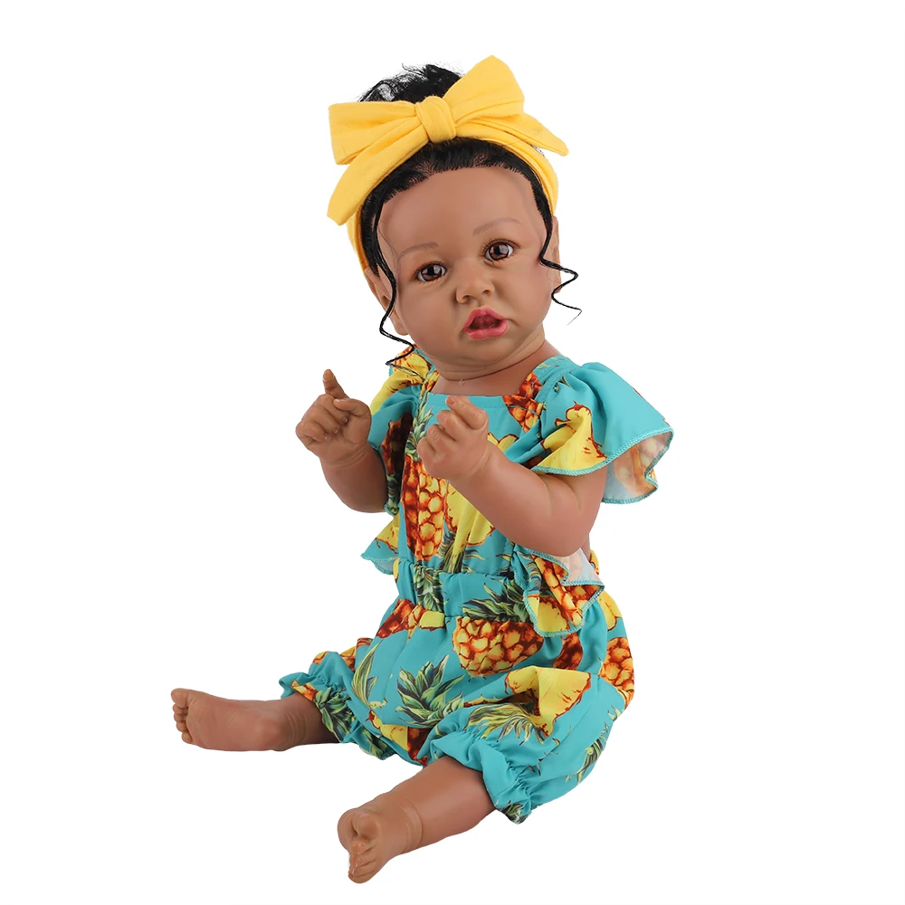 

Кукла-реборн Hoomai, мягкая, с ананасом, для детей