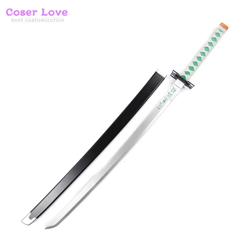 

Demon Slayer Kamado Tanjirou Agatsuma Zenitsu Hashibira Inosuke Tomioka Giyuu Tokitou Muichirou Cosplay prop katana sword party