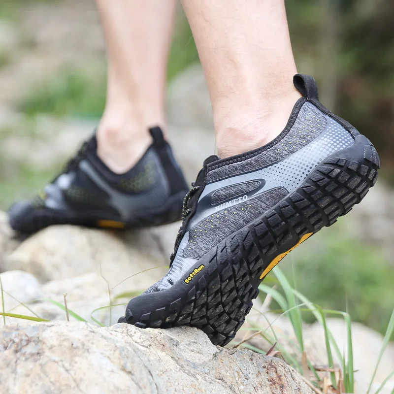 Jual HUMTTO Sepatu Hiking Pria Sepatu Climbing Olahraga Luar Ruangan Musim Semi Sepatu Jalan Kaki Sneakers Trekking Pria Sepatu Bot Bersirkulasi Memancing