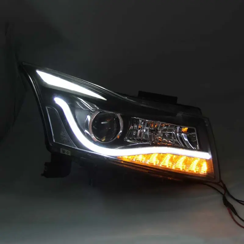 Автомобильный ангел демон глаза передняя фара HID Белый Ремонт для Chevrolet Cruze 2009 2010