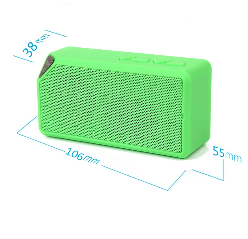 X3 Мини bluetooth портативный динамик музыкальный динамик беспроводной TF USB может связать компьютер и телефон играть musi for16GB