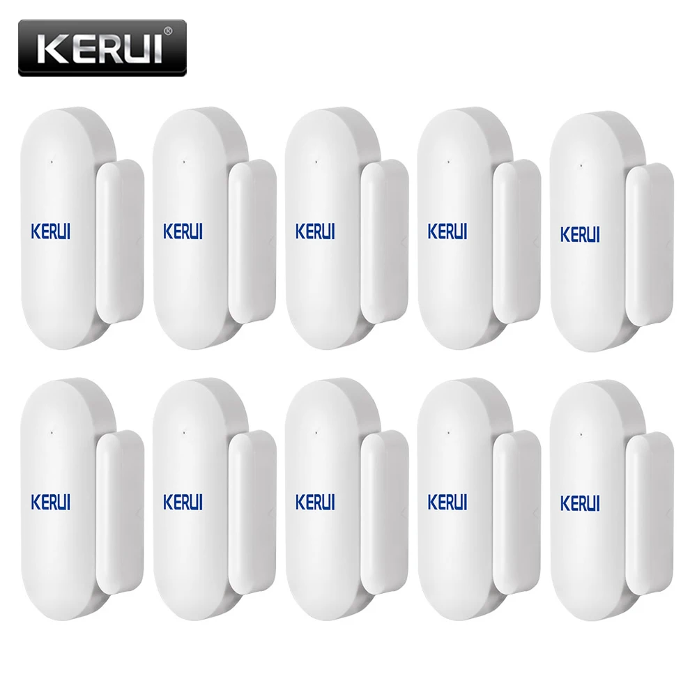 10 шт. Новые беспроводные мини двери окна магнитный датчик детекторы 433 МГц умный