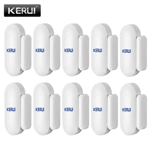 10 шт. Новые беспроводные мини-двери окна магнитный датчик детекторы 433 МГц умный дом безопасности анти-вскрытие для GSM WIFI сигнализация